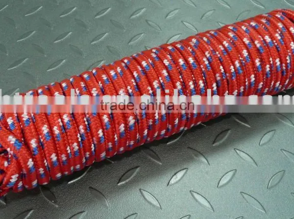 Diamond Braided Colorful Strong PP (polypropylene) Rope 3--24mm
