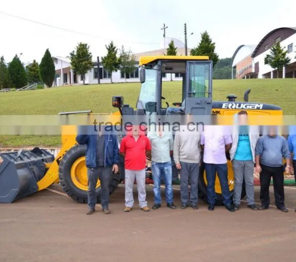 GEM636 High Quality Wheel Loader With Deutz Engine, A/C, Polit Control, Rock Bucket photo-2