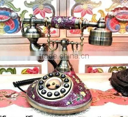 Home Deco Wooden Telephone Trends Furniture