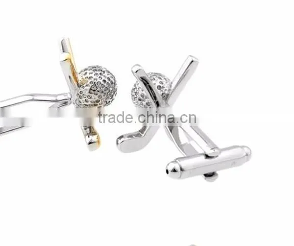 Customized Two Tone Novelty Fashion Jewelry Brass Cufflinks photo-6