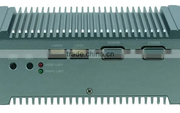 Atom N2800 Dual Core Barebone Computer Embedded Industrial Mini PC DC Power photo-2