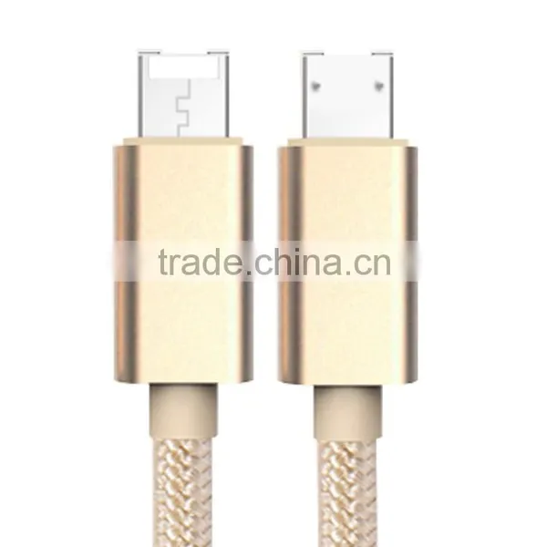 Newest High Quality 2 in 1 Micro Usb Charging Mobile Data Cable photo-3