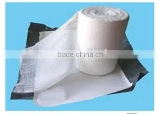 Medical 100% Cotton Absorbent Gauze Roll,white,40s,blue Paper Packing photo-4