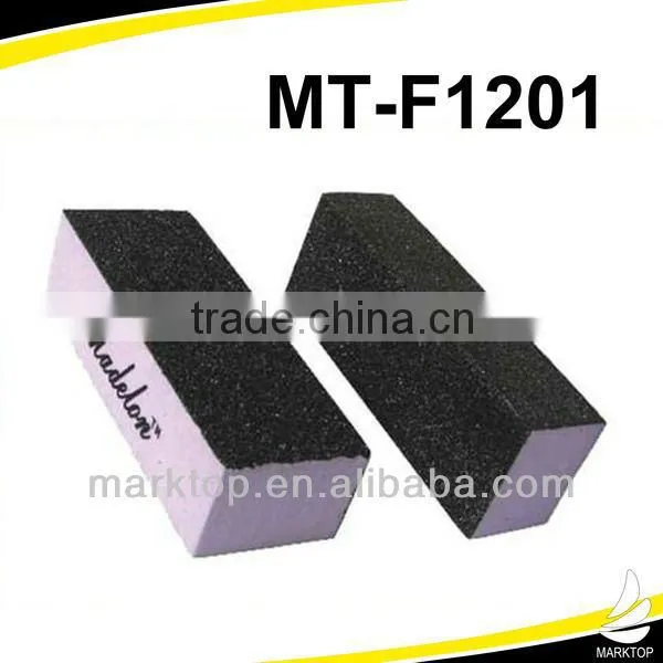 Nail care nail buffer block