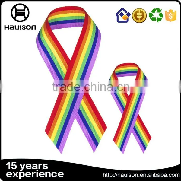 Cheap Printed Awareness Ribbon Fabric photo-2
