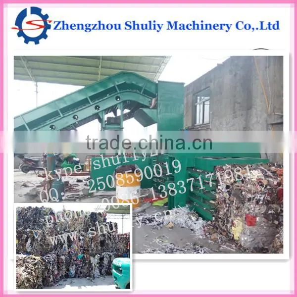Waste Paper Baling Machine/cardboard Baler Horizontal Baler photo-3