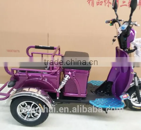 China Factory Export Three Wheel Electric Tricycle Cargo Bike 48V 500W photo-5