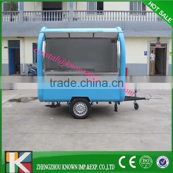 Mobile Fried Ice Cream Roll Food Carts for Sale Modern Mobile Food Cart Mobile Food Cart photo-2