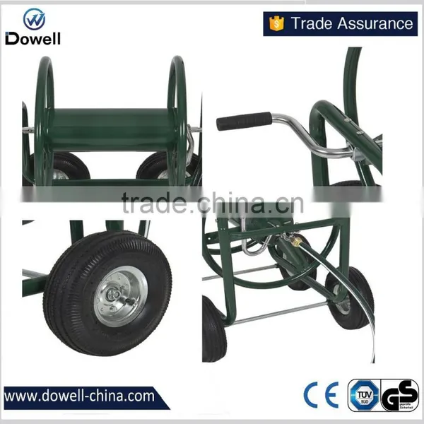 TC4703 Best Choice Products Water Hose Reel Cart 300 FT Outdoor Garden Heavy Duty Yard Water Planting New Water Hoses Reels Cart photo-2