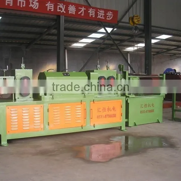 High Quality Steel Bar Rebar Straightening and Cutting Machine