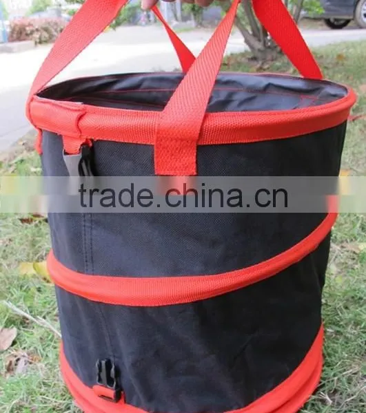 PP/PE Jute Oxford Pop-up Tool Bag Garden Storage Bag With Handles Easily Carried Manufacturer photo-4