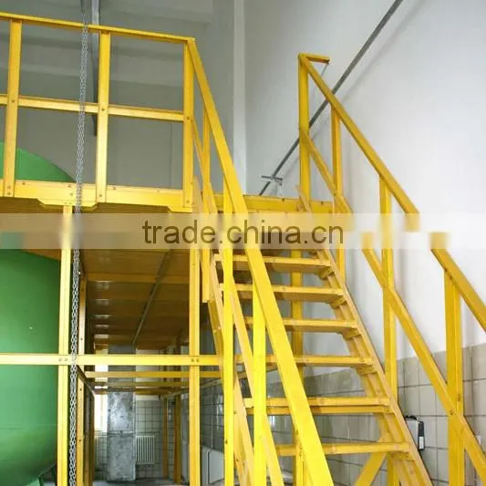 Corrosion Resistant Fiberglass Combination Platform Ladder From China photo-6