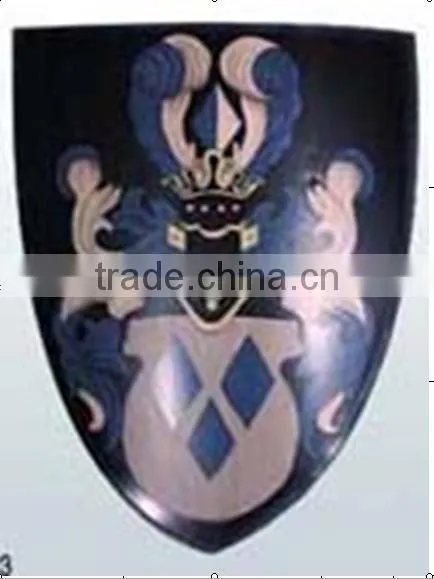 Bronze Warrior Sculpture With Shield photo-5