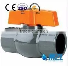 China Factory Cheap BS Standard Thread Pvc Octagonal Ball Valve photo-2