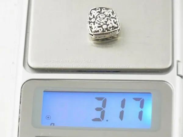 Silver Spacer Beads DIY Beads For Jewelry Making Bracelet photo-4