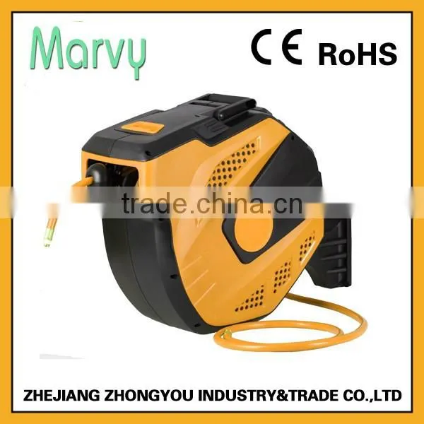 20m Spring Power Retractable Compressed Air Hose Reel System photo-3
