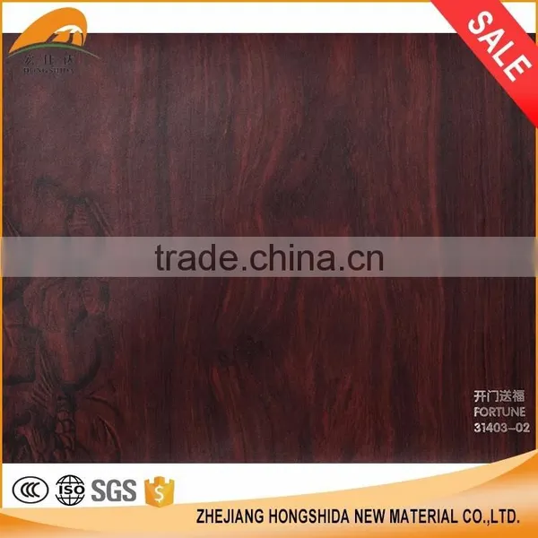 New Fashion Decorative Pvc Film Covering Self Adhesive Paper for Various Boards photo-3