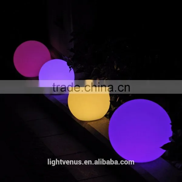 IP68 Waterproof Swimming Pool Light Garden Lights Sphere Color Change Led Pool Ball Lights photo-4