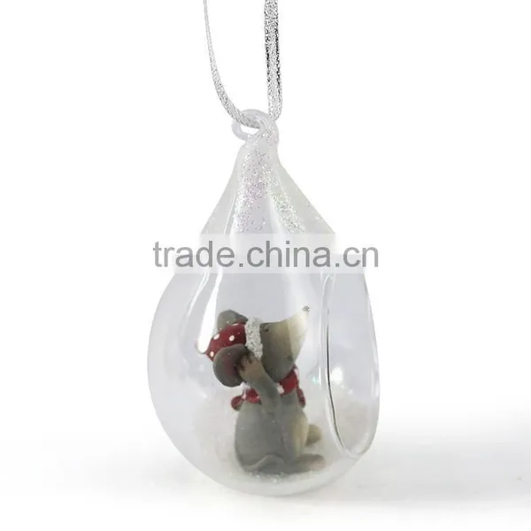 2015 Newest Glass Christmas Tree Ornaments photo-2