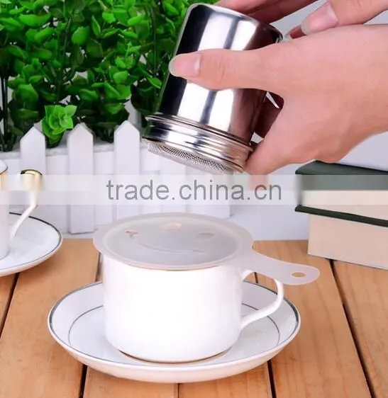 CY182 Stainless Steel Powder Sieve Spray Powder Sugar Sieve Cans Tube Barrel Flour Cooking Tools photo-6