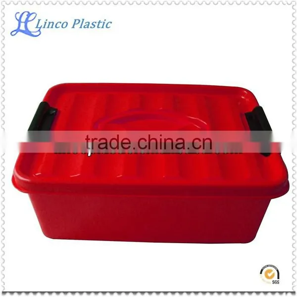 High Quality Plastic Storage Box With Lock and Handle photo-2