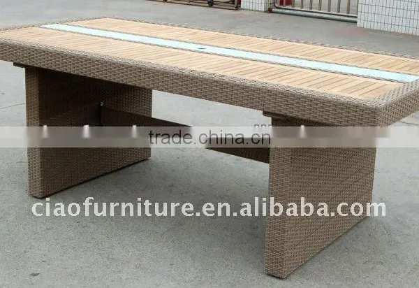TUV TEST Square Wicker Coffee Table CF7024 photo-2