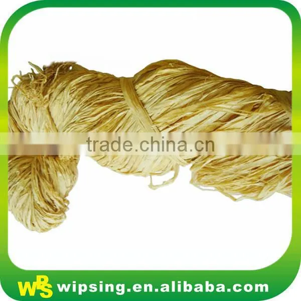 Natural Raffia Bow Tie With Elastic Loop Raffia Pre-tied Bow photo-6