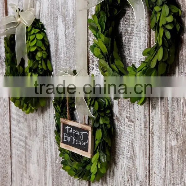 8'' Preserved Boxwood Wreath Wholesale photo-2