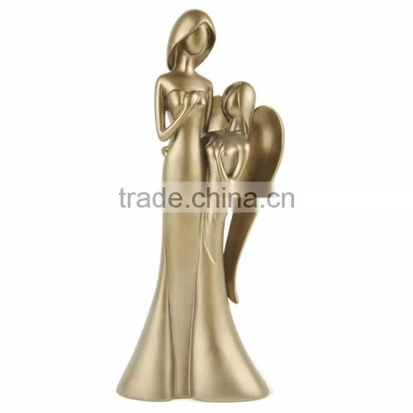 Custom Wedding Decorations Polyresin Angel Statue photo-2