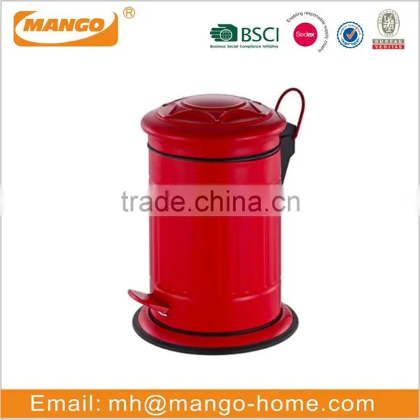 New Arrival Colorful Push Garbage Bin photo-2