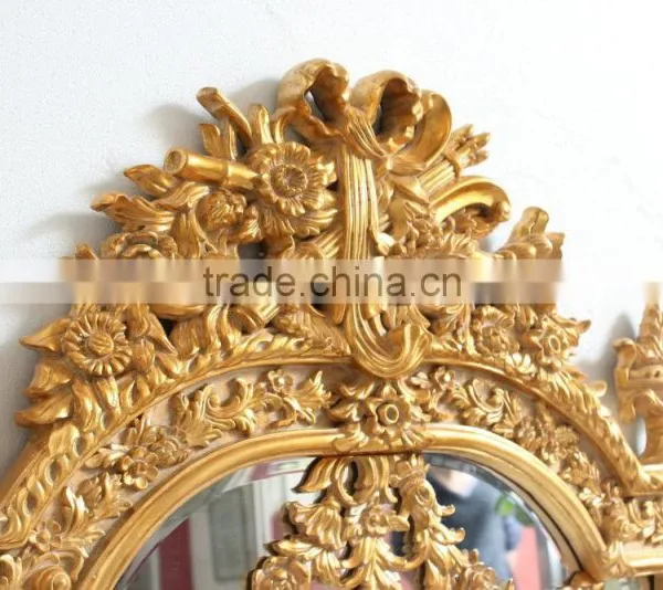 Decorative Usage Polyresin Wall Hanging Mirror FA-423P-01 photo-5