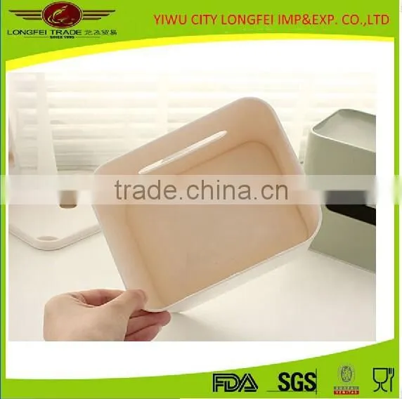 Table Decoration Accessories Clear Plastic Tissue Box Sweet Paper Box photo-3