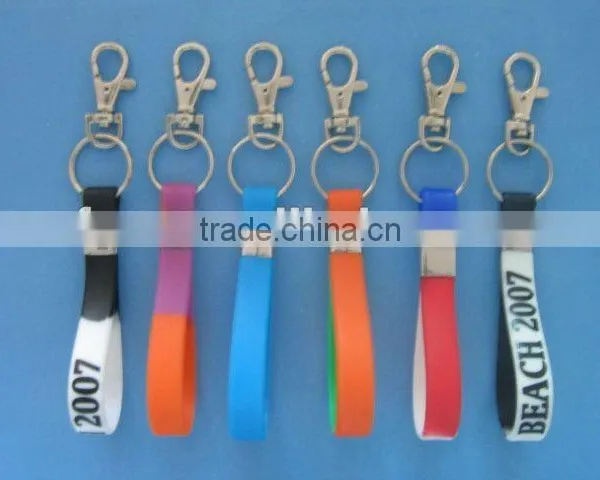 Promotion keychain silicone rubber key chains