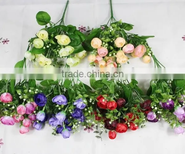 Lovely Decorative Flower for Wholesale Artificial Flower Bouquet photo-6