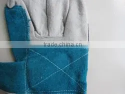 Reinforced Cow Split Leather Safety Glove photo-2