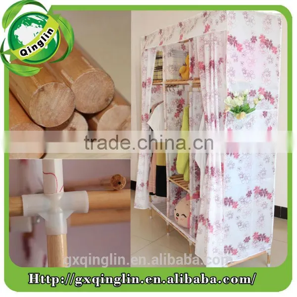 Lower Price of Bedroom Zipping Door Wardrobe photo-2