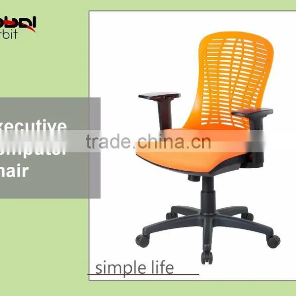 Hot Sale Ergonomic Lift Chair Armrest Adjsutable Computer Chair With Casters photo-3