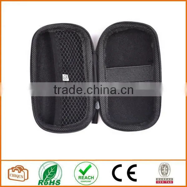 Light Blue Rectangle Shaped Hard Earphone Headset EVA Case for MP3/MP4 Bluetooth Earphone photo-2
