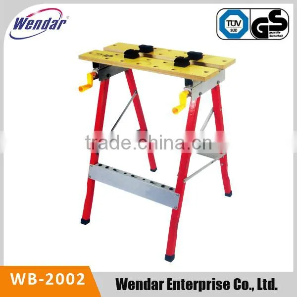 Adjustable Worktable Foldable Wooden Workbench For Woodworking,Folding Workbench
