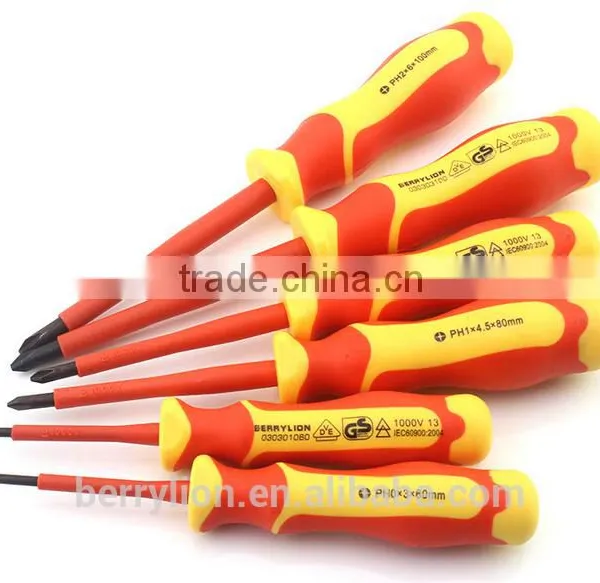 Berrylion VDE Insulated Screwdriver Phillips Screwdriver 60-150mm Screwdriver photo-6