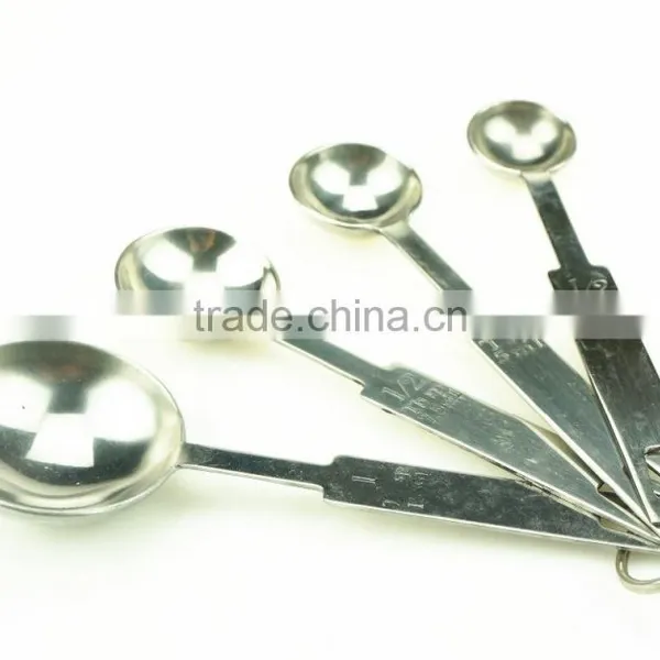 42142 4pcs Stainless Steel Nesting Measuring Cups and Spoons Set photo-4