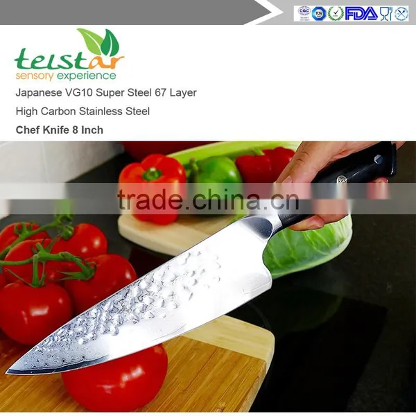 8 Inch Chef Knife Japan VG10 Damascus Kitchen Knives photo-3