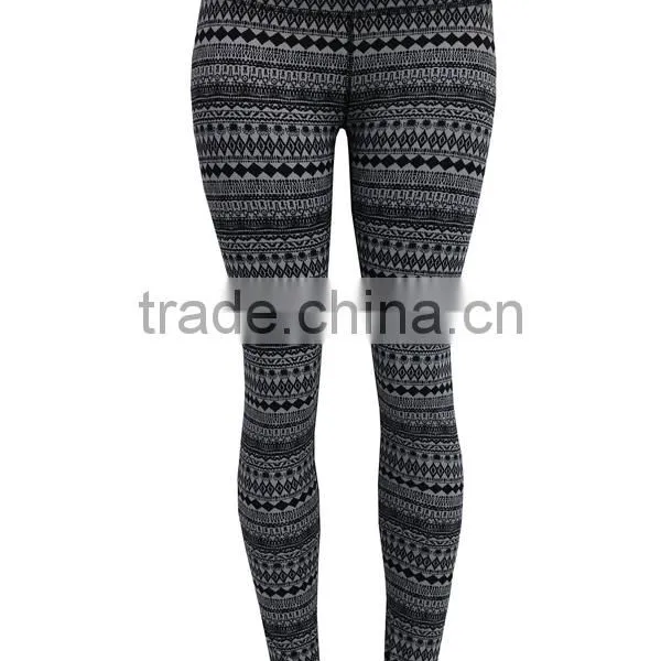 Sexy Highwaist Lady's Fitness Printed Yoga Legging Pants, Yoga Wear photo-2