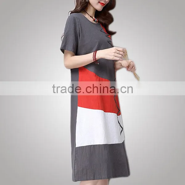 Best Selling Latest Design Perfect Cut Indian Cotton Dress Factory photo-2
