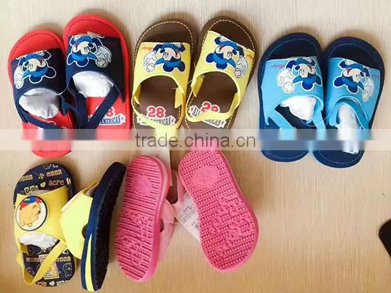 2017Cartoon Patterns Sandals Baby Shoes Bulk Stock Wholesale From Fujian photo-2