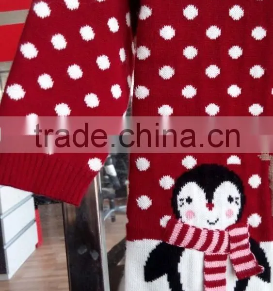 Fashion Winter Long Sleeve Knitted Sweaters Design For Kids(BKNB010) photo-3