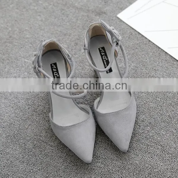 Zm50080b 2017 Europe Chunky High Heel Shoes New Style Ladies Sandals Shoes photo-4