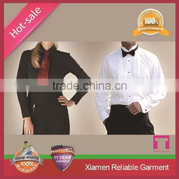 Custom Top Quality Blank Cheap Restaurant Waiter Uniform by Clothing Manufacturer photo-2
