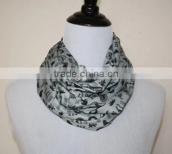 Game of Thrones, Winter is Coming Infinity Scarf for Gals, EXTRA LONG photo-3
