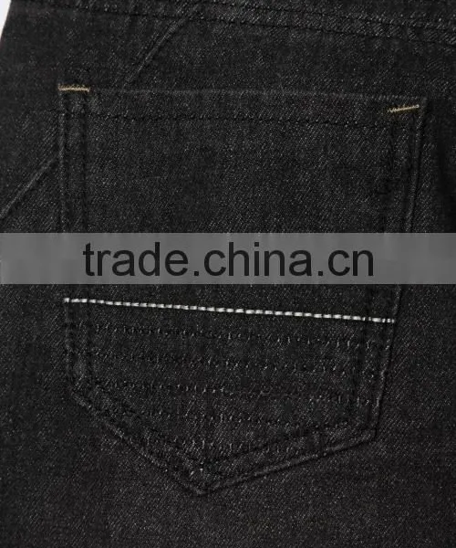 Bulk Wholesale Black Color Kids Elastic Waist Denim New Style Boys Pants Jeans photo-3